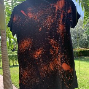 Vintage band tee distressed